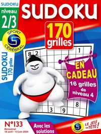 Magazine Sudoku 170 grilles