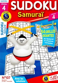 Magazine Sudoku Samouraï niveau 4