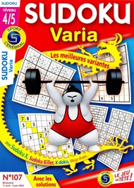 SC Sudoku Varia -  Niv 4/5  n° 107