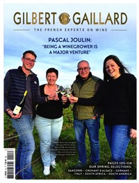 Abonnement GILBERT & GAILLARD - Revue, magazine, journal GILBERT & GAILLARD - Gilbert & Gaillard Wine International, la référence de l'amateur de vin ! Après des années d''existence sur le territoire français, le magazine Gilbert & Gaillard est aujourd'hui international. 1 an - 4 n° - La référence de (...)