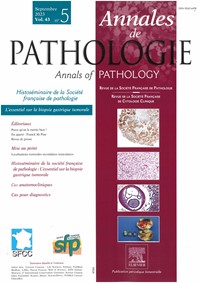 Magazine Annales de Pathologie