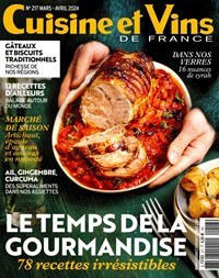 Abonement CUISINE ET VINS DE FRANCE - Revue - journal - CUISINE ET VINS DE FRANCE magazine