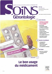 Soins Gérontologie