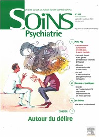 Magazine Soins Psychiatrie