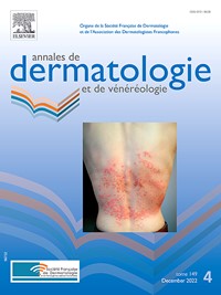 Annales de Dermatologie et de Vénéréologie