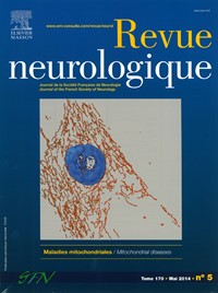 Revue Neurologique 