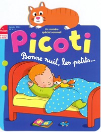 Abonnement PICOTI - Revue, magazine, journal PICOTI - Pour les bébés dégourdis ! - Economisez jusqu'à 14% Picoti fait la part belle à l'éveil des plus petits.Titre édité par MILAN. 1 an - 12 n° - La découverte de la lecture - - Prix si achat au numéro : 59.4 € - Réduction : 18% (...)