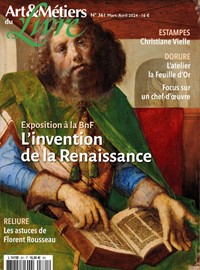 Abonement ART ET METIERS DU LIVRE - Art et Métiers du Livre est une revue internationale de la bibliophilie, de la reliure et de l'estampe. 1 an - 6 n° - Magazine de la reliure, de l'e - Prix si achat au numéro : 48 € - Réduction : 4% (...)