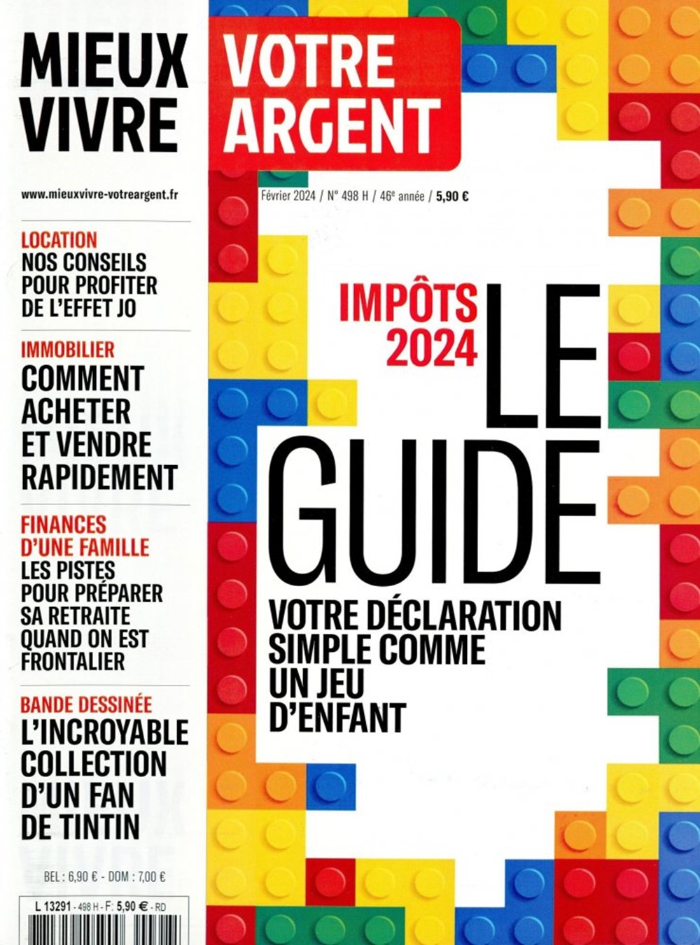 Gratuit le numéro de Mars du magazine MIEUX VIVRE VOTRE ARGENT