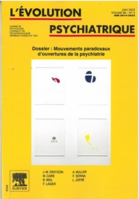 L'Evolution Psychiatrique