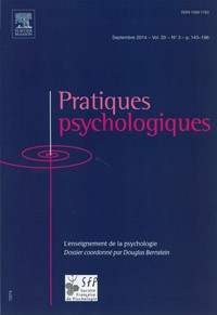 Pratiques Psychologiques 