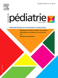 Magazine Journal de Pédiatrie et de Puériculture