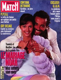 Paris Match du 23 Février 1995 Yannick Noah