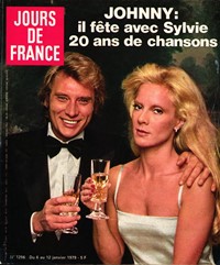 Jours de France du 06-01-1979 Johnny et S. Vartan
