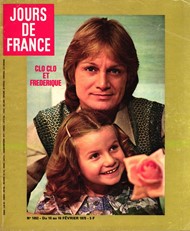 Jours de France 10-02-1975 Claude Francois n° 1052