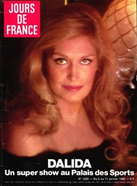 Jours du France du 05-06-1980 Dalida