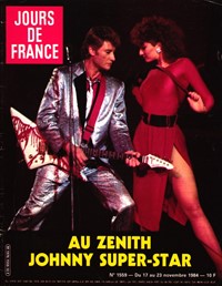 Jours de France du 17-11-1984 Johnny