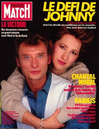 Paris Match du 10-05-1985 Johnny