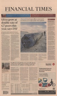 Financial Times - 17  Avril 2024