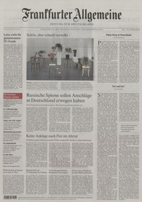 Frankfurter Allgemeine - 19 Avril 2024