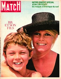 Paris Match du 19-08-1967 Brigitte Bardot
