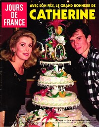 Jours de France du 04-02-1984 Catherine Deneuve