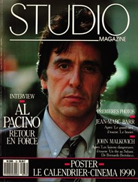 Studio de décembre 1989 Al Pacino