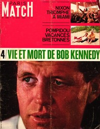 Paris Match du 17 Aout 1968 - Bob Kennedy