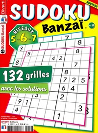 Diverti Sudoku Banzaï Niv 5-6-7