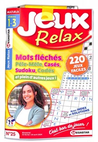 MG Jeux Relax Niv 1/3