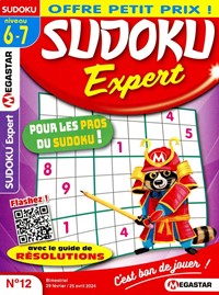 MG Sudoku Expert - Niveau 6 et 7