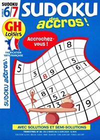 GH Sudoku Des Accros ! Force 6-7