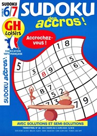 GH Sudoku Des Accros ! Force 6-7  n° 26