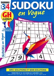 GH Sudoku en Vogue Force 3/4 n° 24