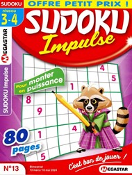 MG Sudoku Impulse Niv. 3-4 n° 13