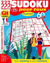 GH-333 Sudoku Pour Tous Printemps
