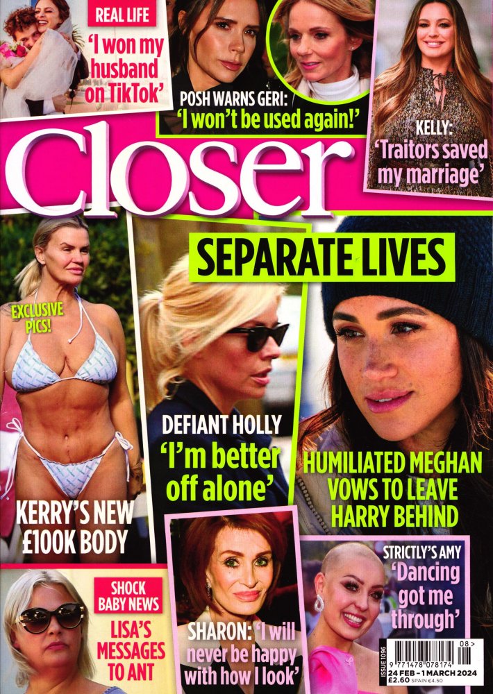 Numéro 2408 magazine Closer GB