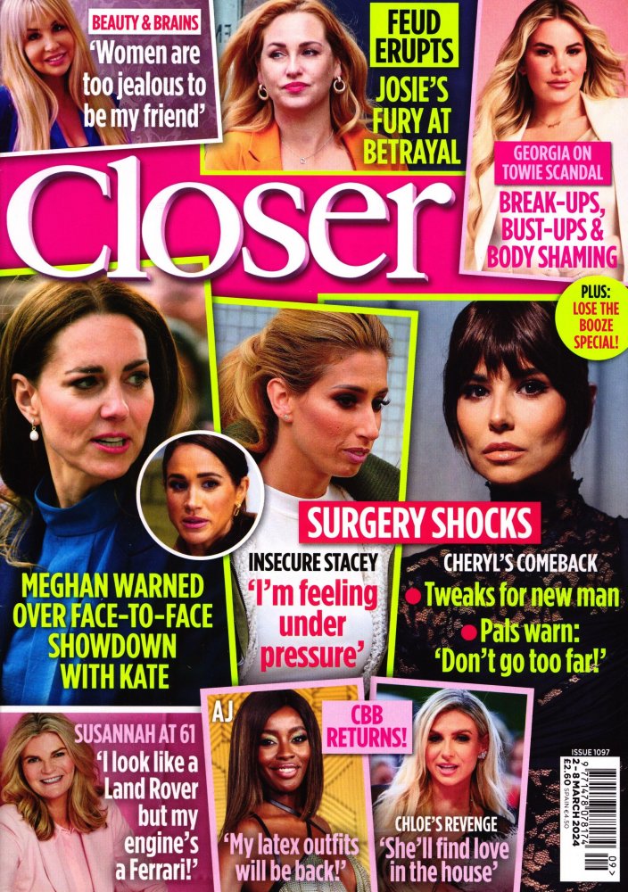 Numéro 2409 magazine Closer GB