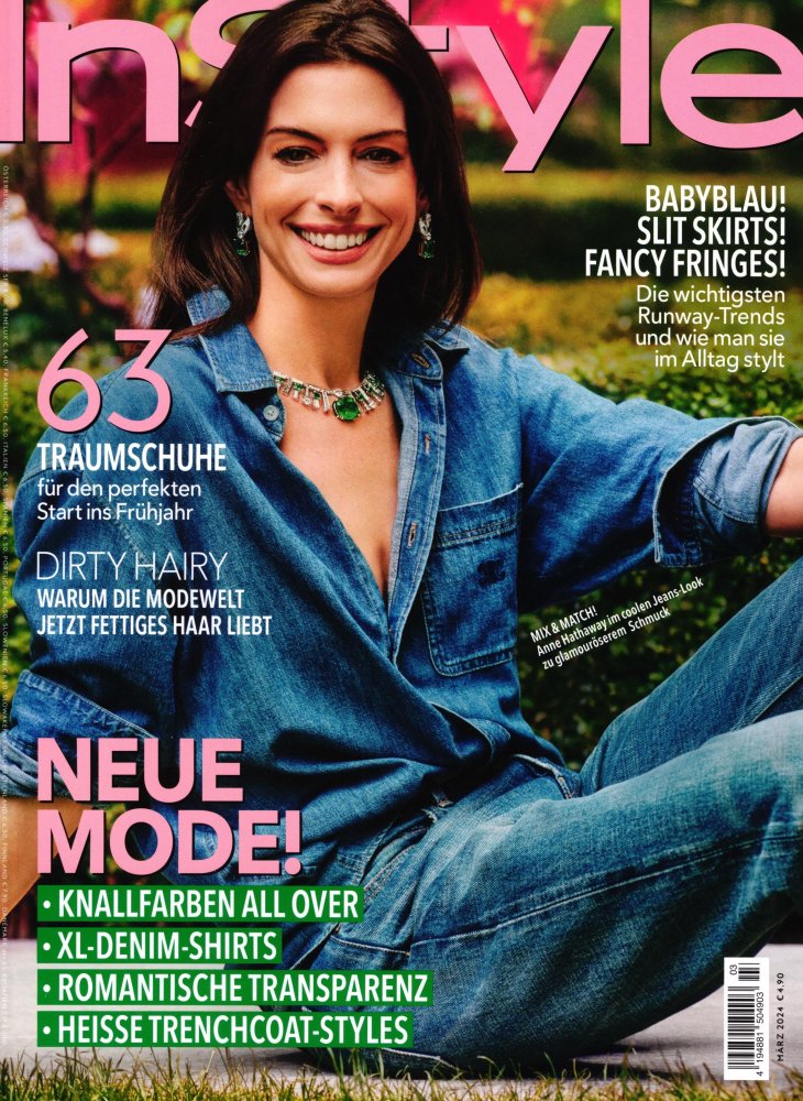 Numéro 2403 magazine InStyle Allemand