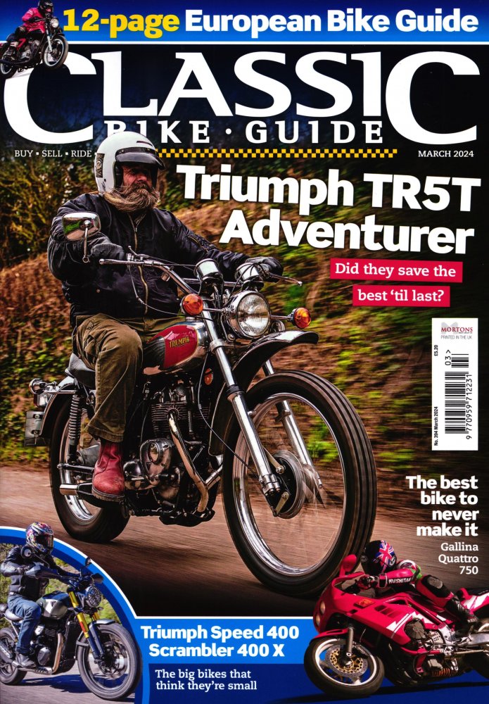 Numéro 2403 magazine Classic Bike Guide