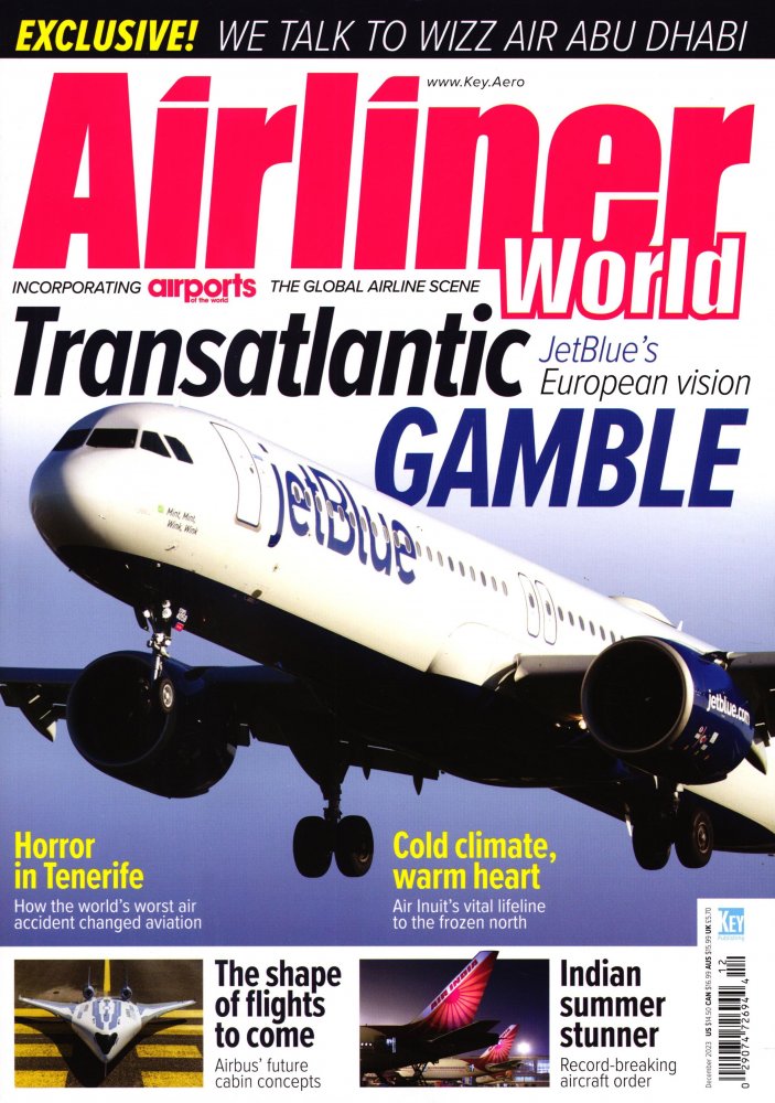 Numéro 2312 magazine Airliner World (GB)