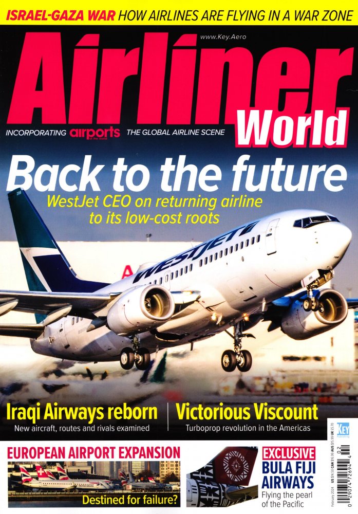 Numéro 2402 magazine Airliner World (GB)