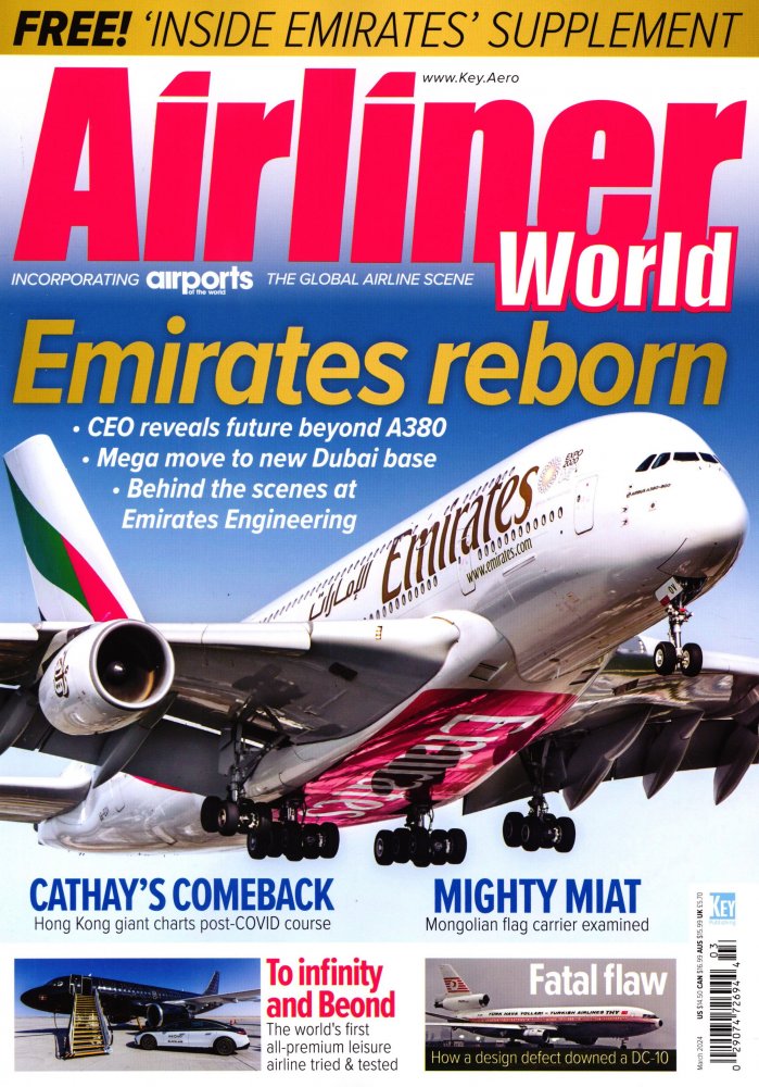 Numéro 2403 magazine Airliner World (GB)