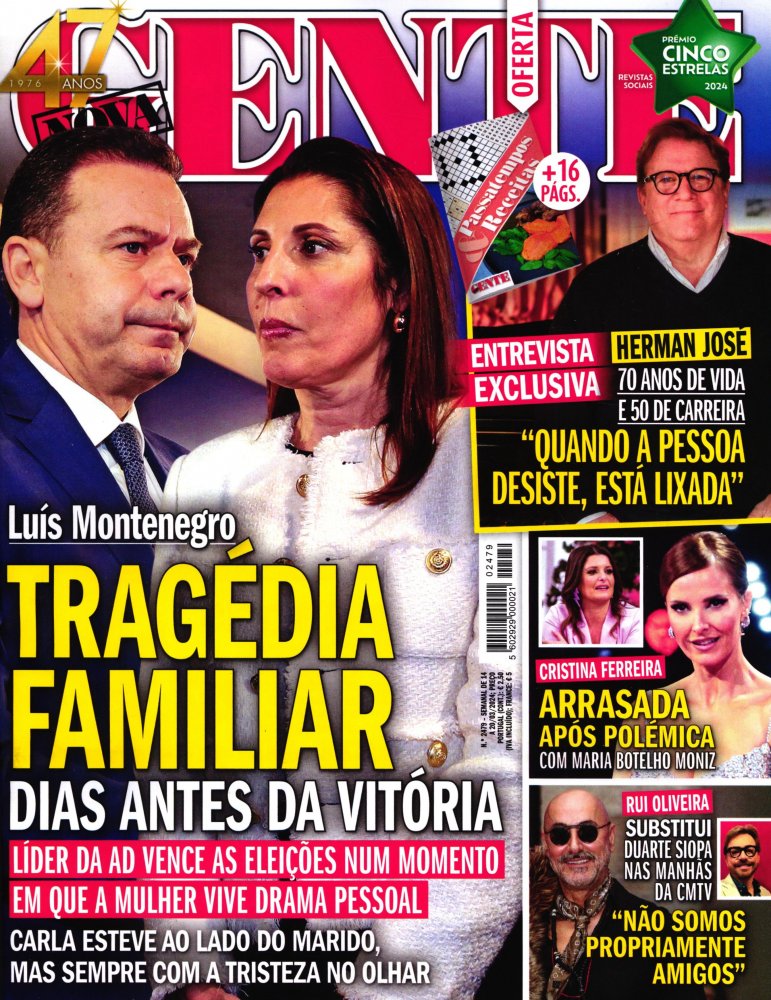 Numéro 2479 magazine Nova Gente Portugal