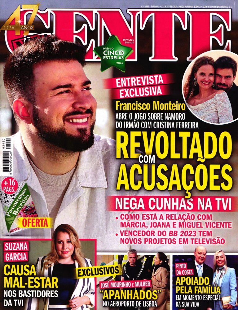 Numéro 2480 magazine Nova Gente Portugal