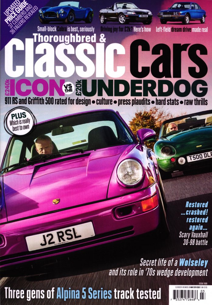 Numéro 2403 magazine Thoroughbred & Classic Cars