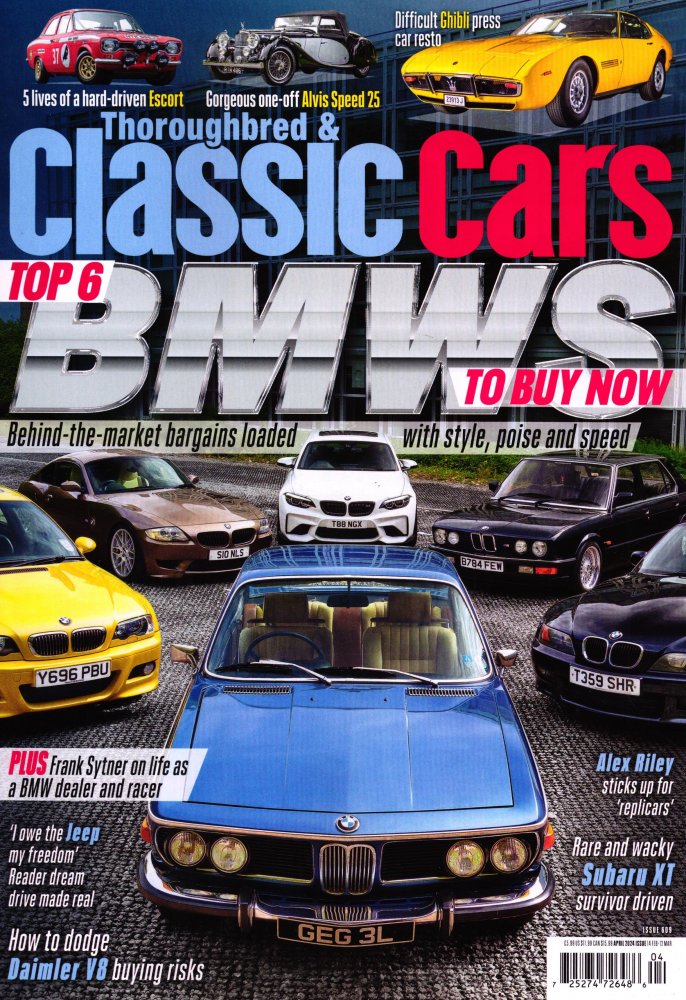 Numéro 2404 magazine Thoroughbred & Classic Cars