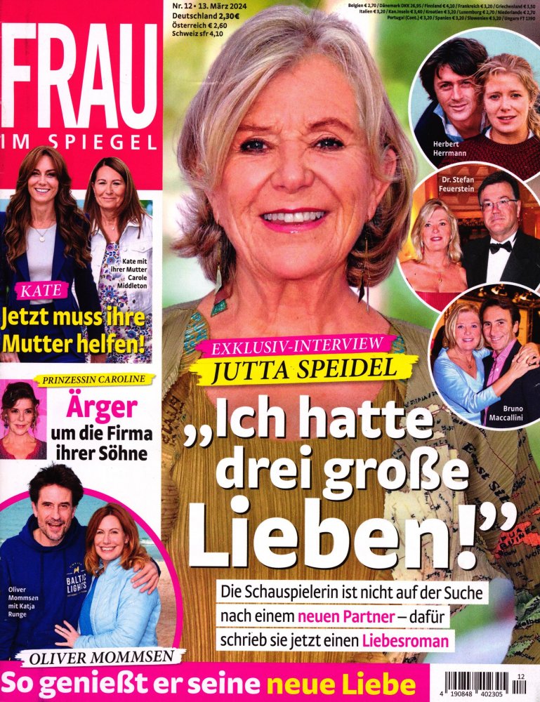 Numéro 2412 magazine Frau Im Spiegel