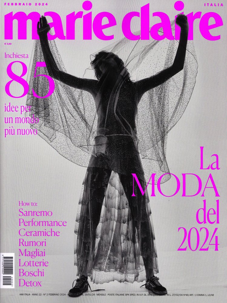 Numéro 2402 magazine Marie Claire Italien