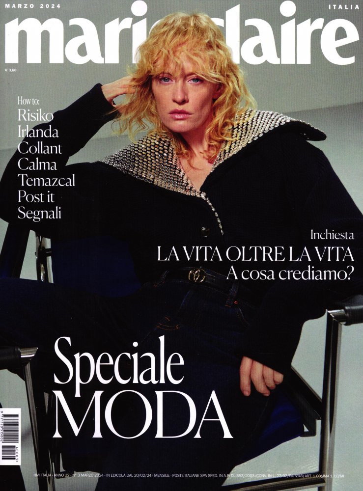 Numéro 2403 magazine Marie Claire Italien
